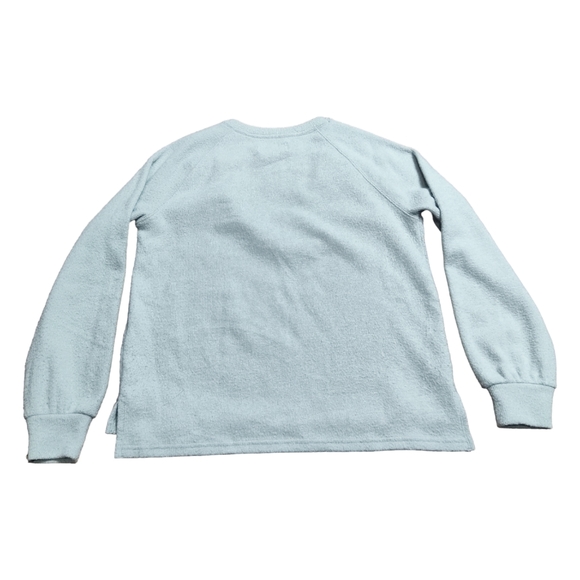 Abercrombie & Fitch Soft A&F Cozy‎ V Neck Side Split High Low Sweater Sweatshirt - Picture 8 of 8